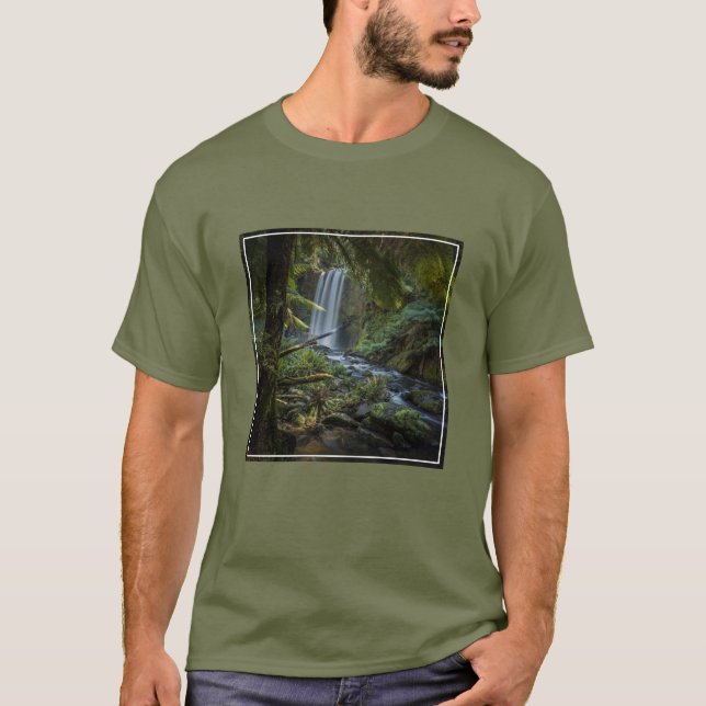 Waterfalls | Hopetoun Falls, New Zealand T-Shirt (Front)
