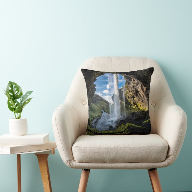 Waterfalls | Icelandic Waterfall Cushion (Chair)