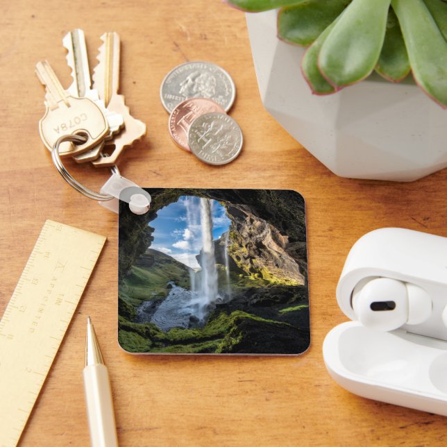 Waterfalls | Icelandic Waterfall Key Ring (Desk)