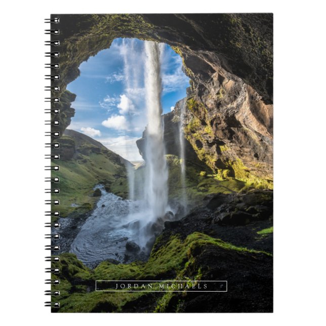 Waterfalls | Icelandic Waterfall Notebook (Front)