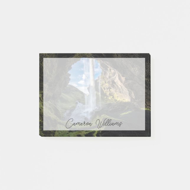 Waterfalls | Icelandic Waterfall Post-it Notes (Front)