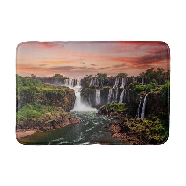Waterfalls | Iguacu National Park Bath Mat (Front)