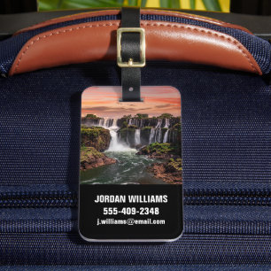 Waterfalls   Iguacu National Park Luggage Tag
