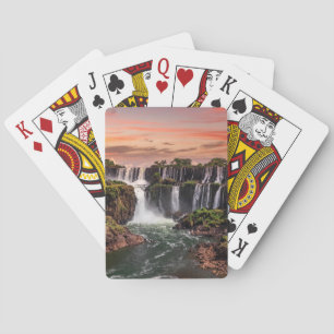 Waterfalls Iguacu National Park Playing Cards
