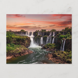 Waterfalls   Iguacu National Park Postcard