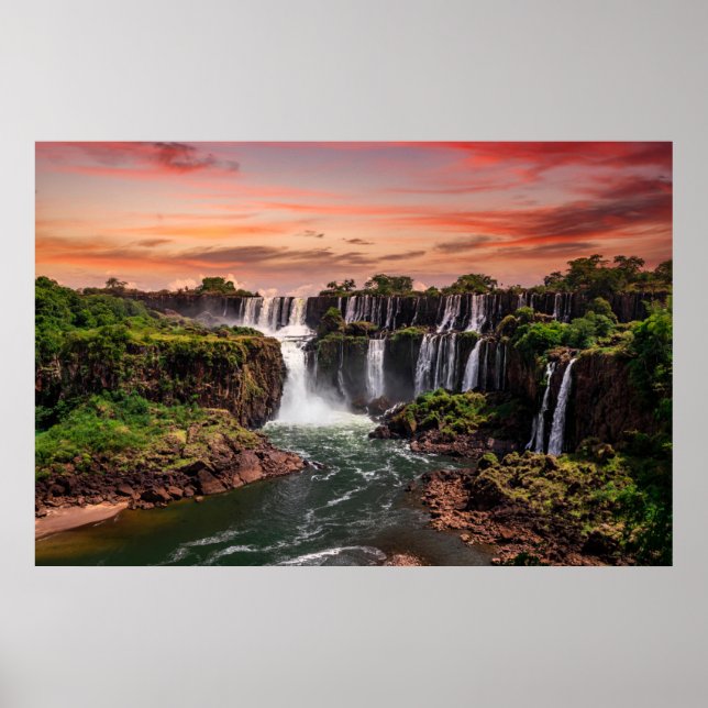 Waterfalls | Iguacu National Park Poster (Front)