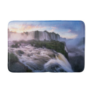 Waterfalls Iguazu Waterfall, Brazil Bath Mat