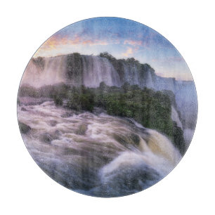 Waterfalls Iguazu Waterfall, Brazil Cutting Board