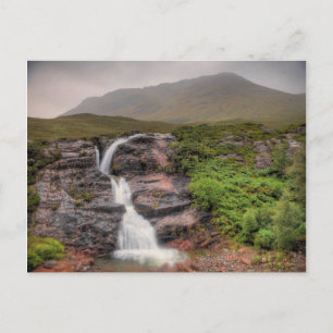 Waterfalls in Glencoe Postcard