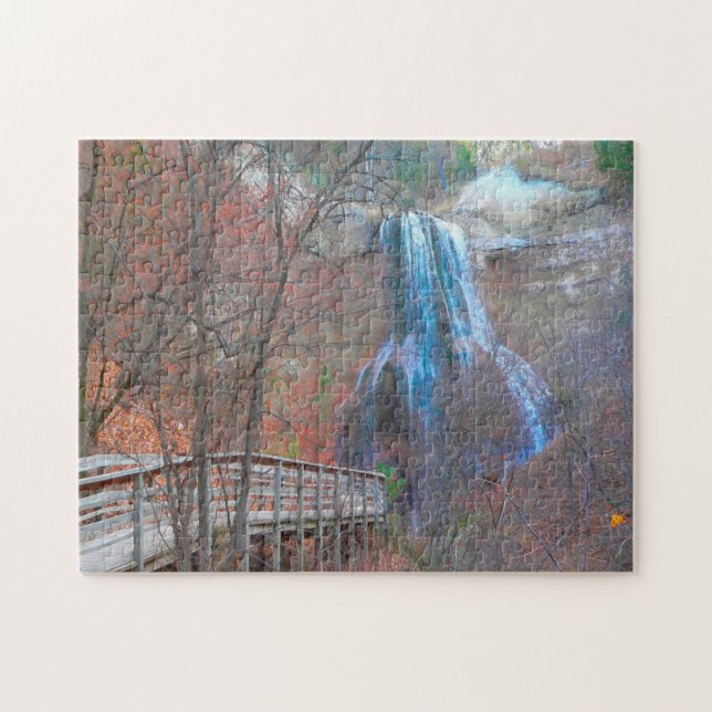 Waterfalls in Nebraska. Jigsaw Puzzle (Horizontal)