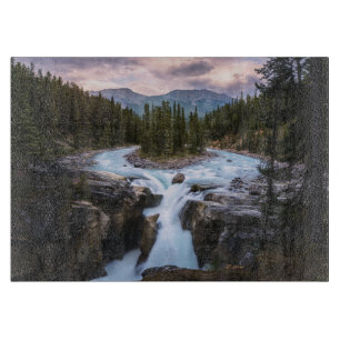 Waterfalls Jasper National Park, Canada Cutting Board