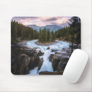 Waterfalls Jasper National Park, Canada Mouse Pad