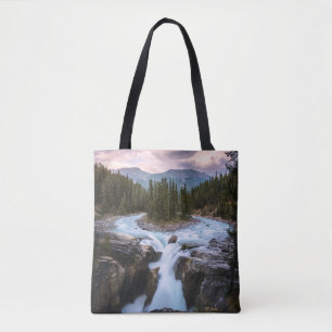 Waterfalls Jasper National Park, Canada Tote Bag
