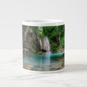 Waterfalls Kanchanaburi, Thailand Large Coffee Mug