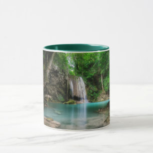 Waterfalls Kanchanaburi, Thailand Mug