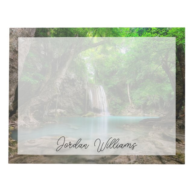 Waterfalls | Kanchanaburi, Thailand Notepad (Front)