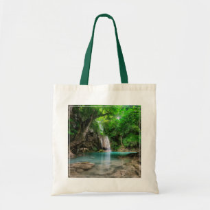 Waterfalls   Kanchanaburi, Thailand Tote Bag