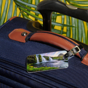 Waterfalls Kirkjufellsfoss, Iceland Luggage Tag