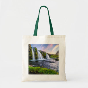 Waterfalls Kirkjufellsfoss, Iceland Tote Bag