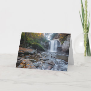 Waterfalls Looking Glass Waterfalls Card