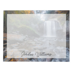 Waterfalls Looking Glass Waterfalls Notepad