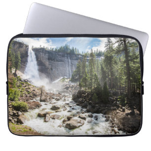 Waterfalls   Nevada Fall, Yosemite, CA Laptop Sleeve