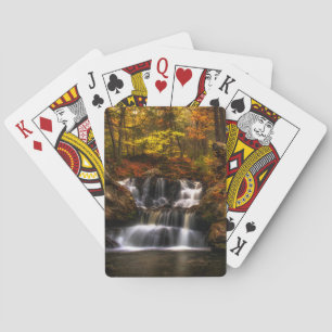 Waterfalls   New England Connecticut Playing Cards