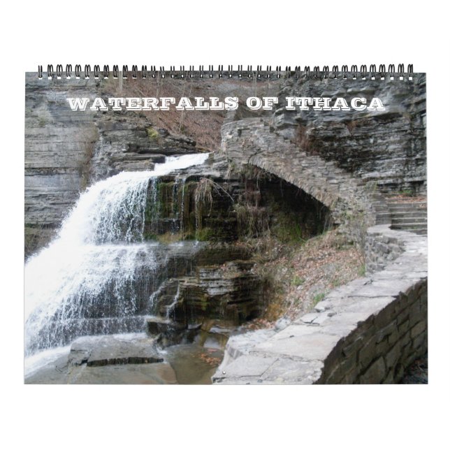 WATERFALLS OF ITHACA  calendar (Cover)