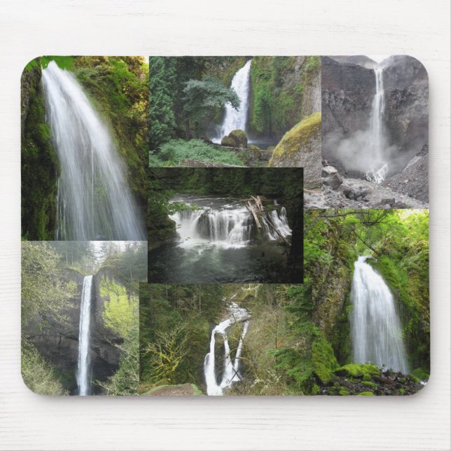 Waterfalls of the Northwest mousepad (Front)