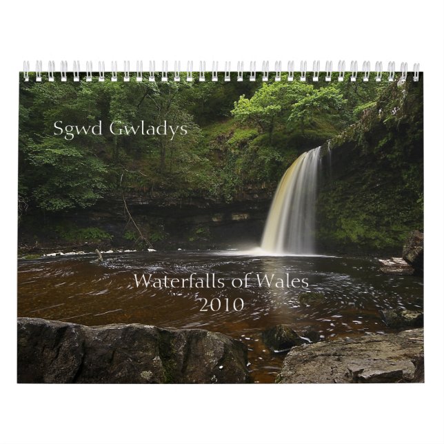 Waterfalls of Wales 2010 Calendar (Cover)