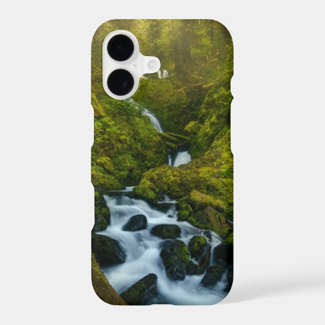 Waterfalls | Olympic National Park, Washington iPhone Case (Back)