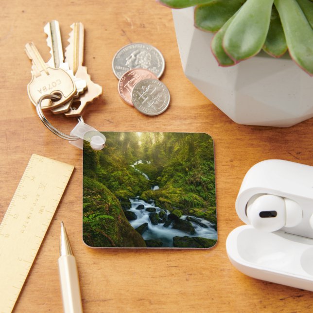 Waterfalls | Olympic National Park, Washington Key Ring (Desk)