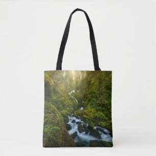 Waterfalls   Olympic National Park, Washington Tote Bag