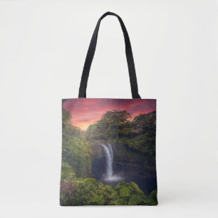 Waterfalls   Rainbow Falls, Hilo, Hawaii Tote Bag