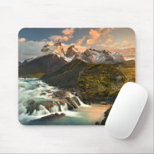 Waterfalls Salto Grade Waterfall Patagonia Chile Mouse Pad