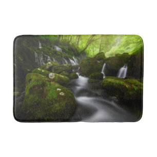 Waterfalls Satoyama Kisakata Waterfalls Bath Mat