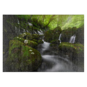 Waterfalls Satoyama Kisakata Waterfalls Cutting Board