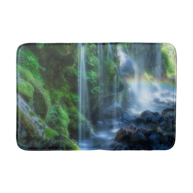 Waterfalls | Shinmata Ravine, Japan Bath Mat (Front)