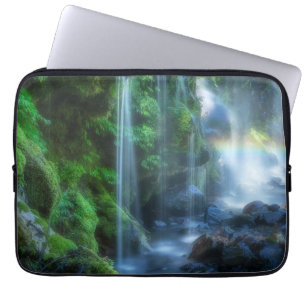 Waterfalls   Shinmata Ravine, Japan Laptop Sleeve