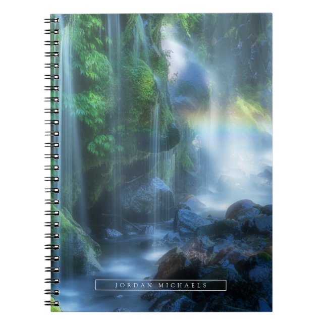 Waterfalls | Shinmata Ravine, Japan Notebook (Front)