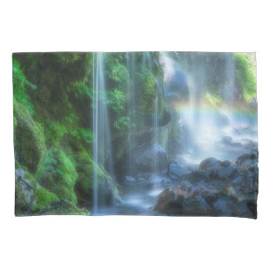 Waterfalls   Shinmata Ravine, Japan Pillowcase