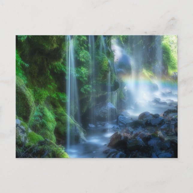 Waterfalls | Shinmata Ravine, Japan Postcard (Front)