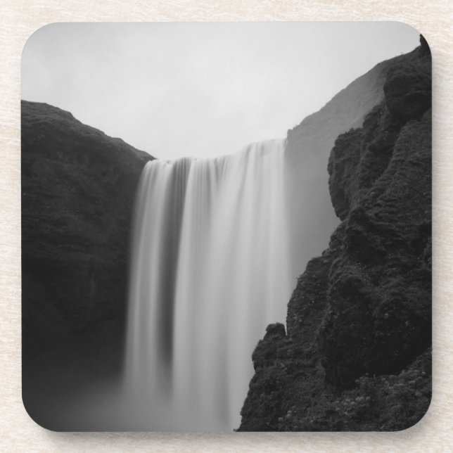 Waterfalls | Skogafoss Waterfall, Iceland Coaster (Front)