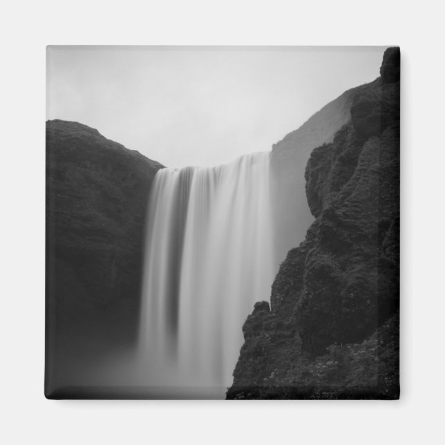 Waterfalls | Skogafoss Waterfall, Iceland Magnet (Front)