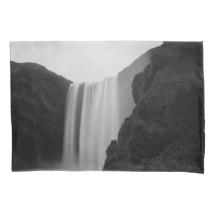 Waterfalls Skogafoss Waterfall, Iceland Pillowcase