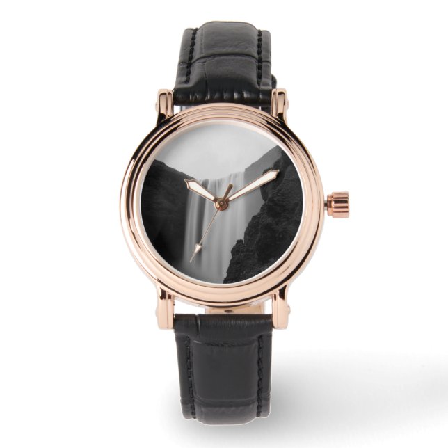 Waterfalls | Skogafoss Waterfall, Iceland Watch (Front)