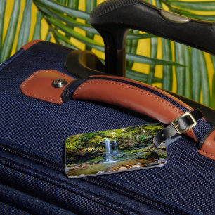 Waterfalls Smokey Mountain National Park Luggage Tag
