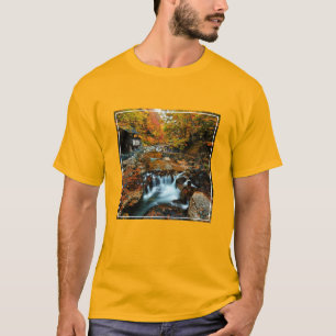 Waterfalls   Takaragawa Onsen Osenkaku, Japan T-Shirt