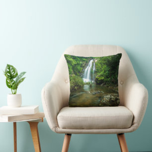 Waterfalls Tamnung Waterfall, Phuket Thailand Cushion