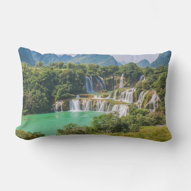 Waterfalls throw pillows (Front)